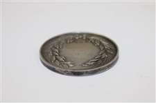 1915 St. Leonards & East Sussex Golf Club Silver Medal In Original Box - November 