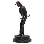 Female Golfer Chipping Bronze Sculpture