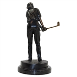Female Golfer Chipping Bronze Sculpture