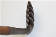 Brown's Patent 'Thistle' Montrose N.B. Rake/Water Iron - Rare 1st of Four Brown Rake Irons