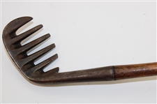 Brown's Patent 'Thistle' Montrose N.B. Rake/Water Iron - Rare 1st of Four Brown Rake Irons
