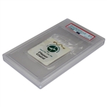 1996 U.S. Amateur-Badge Badge Tiger Woods 3rd Amateur Championship PSA 8 NM-MT