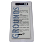 2000 U.S. Open-Full Tiger Woods-PGA Win #20 Major Win PSA 7 NM