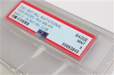 2001 Bay Hill Invitational Championship Badge PSA 9