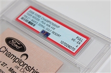 2006 Ford Championship-Full Tiger Woods-PGA Win #48 PSA 4 VG-EX