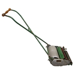 c.1950's Ransomes Ajax MK 12 Green & Hammertone Silver Mower