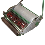 c.1950's Ransomes Ajax MK 12 Green & Hammertone Silver Mower