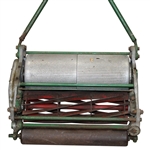 c.1950's Ransomes Ajax MK 12 Green & Hammertone Silver Mower