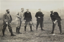 1894 Championship of the United States C.B. MacDonald & James Parks 'Early Golf Pioneers at St. Andrews (GC)' Photo