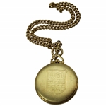 Champion Marty Furgol's 1951 Western Open Gold Watch w/Chain