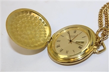 Champion Marty Furgol's 1951 Western Open Gold Watch w/Chain