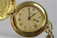 Champion Marty Furgol's 1951 Western Open Gold Watch w/Chain