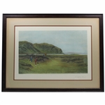 Douglas Adams A Difficult Bunker Print - Framed