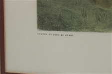 Douglas Adams 'A Difficult Bunker' Print - Framed