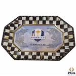 2014 Ryder Cup at Gleneagles Mackenzie Childs Ceramic Dish Given By The PGA of America w/Box