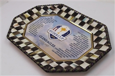 2014 Ryder Cup at Gleneagles Mackenzie Childs Ceramic Dish Given By The PGA of America w/Box