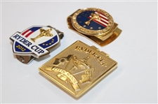 2008, 2010 & 2012 Ryder Cup Money Clips