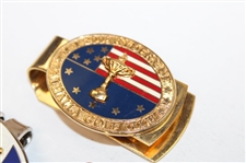 2008, 2010 & 2012 Ryder Cup Money Clips