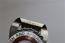 1981 Ryder Cup at Surrey England Silver Tone Money Clip 