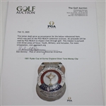 1981 Ryder Cup at Surrey England Silver Tone Money Clip 