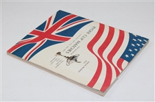 1971 Ryder Cup at Old Warson Program