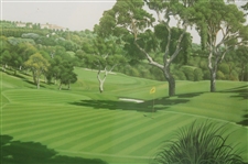 1997 Ryder Cup Print Signed By Artist Graeme Baxter - Framed