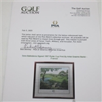 1997 Ryder Cup Print Signed By Artist Graeme Baxter - Framed