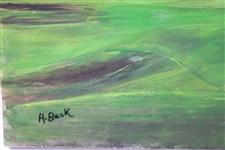 St Andrews Swilken Bridge & R&A Clubhouse Oil Painting On Canvas