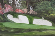 Original Golf Themed Illustration by Artist H. Beck