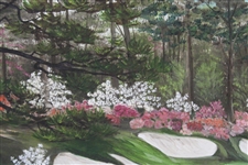 Original Golf Themed Illustration by Artist H. Beck