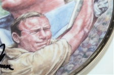 Arnold Palmer Signed 1992 Sports Impressions Platinum Edition Plate 2090/5000 JSA ALOA