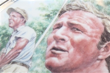 Arnold Palmer Signed 1992 Sports Impressions Platinum Edition Plate 2090/5000 JSA ALOA