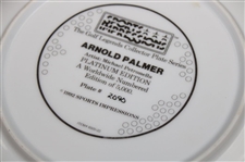 Arnold Palmer Signed 1992 Sports Impressions Platinum Edition Plate 2090/5000 JSA ALOA