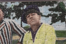 The 3 Stooges 2003 Puzzle Framed Piece