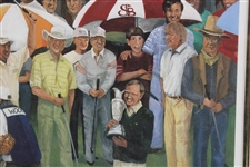 1988 Golfer Themed Whos Who Framed Photo