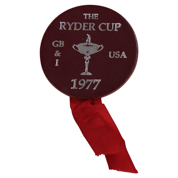 1977 Ryder Cup Ribbon