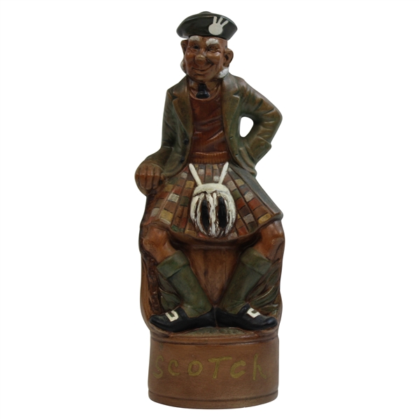 Ceramic Scotch Statue
