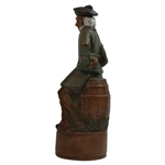Ceramic Scotch Statue