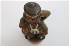 Ceramic Scotch Statue