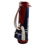 1970’s Ben Hogan Company Demo Clubs Red, White & Blue Full Size Golf Bag