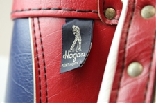1970’s Ben Hogan Company Demo Clubs Red, White & Blue Full Size Golf Bag