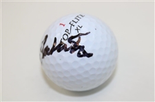 Seve Ballesteros Signed Top-Flite XL 1 Logo Golf Ball JSA ALOA