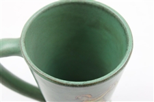 Catalina Descanso Matte Green Female Golfer Post-Swing Mug