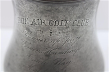 1902 Bon Air GC Women's Handicap Runner-Up Prize Trophy Stein Won by Grace V.N. Stults