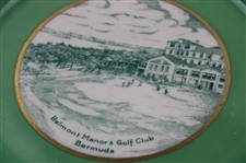 Belmont Manor & Golf Club in Bermuda Ceramic Dinner Plate/Soup Dish