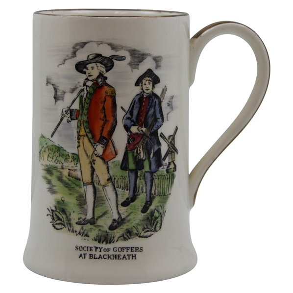 Society Of Goffers at Blackheath 20th Century Ceramic Beer Stein - Made by Grays Pottery