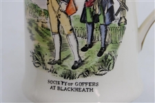 Society Of Goffers at Blackheath' 20th Century Ceramic Beer Stein - Made by Gray's Pottery