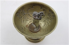 1907 N.G.C. Ladies Handicap Gross Score Trophy Cup w/Lady Golfer Won by Alice O'Mann
