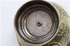1907 N.G.C. Ladies Handicap Gross Score Trophy Cup w/Lady Golfer Won by Alice O'Mann