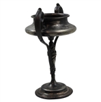 1907 Mohawk Golf Club August Cup Sivlerplate Trophy Won by M.C. Fitzgerald